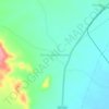 Mapa topográfico Dandinahirehalupeta, altitud, relieve