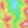 Mapa topográfico Ca' de' Borelli, altitud, relieve