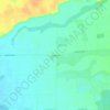 Mapa topográfico Hopeton, altitud, relieve