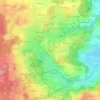Mapa topográfico Otting, altitud, relieve