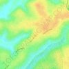Mapa topográfico Egan, altitud, relieve