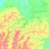 Mapa topográfico Lower Kiam-is, altitud, relieve