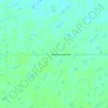 Mapa topográfico Croll, altitud, relieve