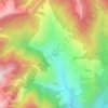 Mapa topográfico Wan, altitud, relieve