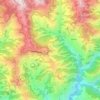 Mapa topográfico Mehli, altitud, relieve