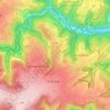 Mapa topográfico Froitscheidt, altitud, relieve