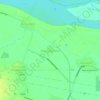 Mapa topográfico Abbarajupalem, altitud, relieve