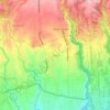 Mapa topográfico Sidan, altitud, relieve