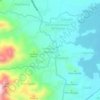 Mapa topográfico Kantor Desa Ranggon, altitud, relieve