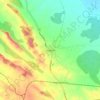 Mapa topográfico Vueltas, altitud, relieve