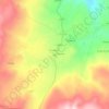 Mapa topográfico Vilar, altitud, relieve