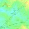 Mapa topográfico Marlonges, altitud, relieve