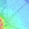 Mapa topográfico Rezvanshahr, altitud, relieve