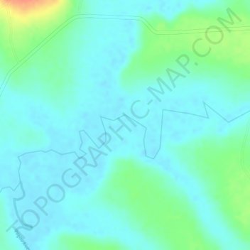 Mapa topográfico Tarura, altitud, relieve