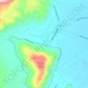 Mapa topográfico Purok 3, altitud, relieve