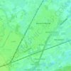 Mapa topográfico Enschot, altitud, relieve