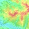 Mapa topográfico Le Terme Rouge, altitud, relieve