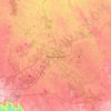 Mapa topográfico Khamis Mushayt, altitud, relieve