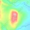Mapa topográfico Pitchpine Mountain, altitud, relieve