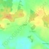 Mapa topográfico Horile, altitud, relieve