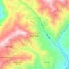 Mapa topográfico San Juan de llullundongo, altitud, relieve