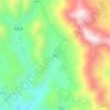 Mapa topográfico Futian, altitud, relieve