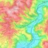 Mapa topográfico Stöcken, altitud, relieve