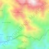 Mapa topográfico Rantelemo, altitud, relieve