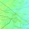 Mapa topográfico Minjur, altitud, relieve