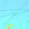 Mapa topográfico Wazirganj, altitud, relieve