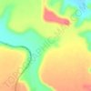Mapa topográfico Wadi al Lisb, altitud, relieve