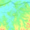 Mapa topográfico Pasir Kembang, altitud, relieve