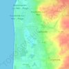 Mapa topográfico Le Hameau au Gendre, altitud, relieve