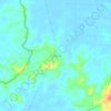 Mapa topográfico Tommo, altitud, relieve