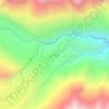 Mapa topográfico Shyala, altitud, relieve