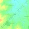 Mapa topográfico Jalahalli, altitud, relieve