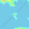 Mapa topográfico Bahia Honda, altitud, relieve