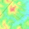 Mapa topográfico Bo Win, altitud, relieve