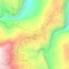 Mapa topográfico Olto, altitud, relieve