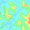 Mapa topográfico Anakkara, altitud, relieve
