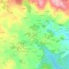 Mapa topográfico A Tablilla, altitud, relieve