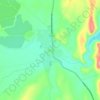 Mapa topográfico Kırka, altitud, relieve