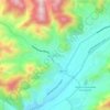 Mapa topográfico Tambo Viejo, altitud, relieve