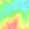 Mapa topográfico Ar Rass, altitud, relieve