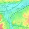 Mapa topográfico Falscheide, altitud, relieve