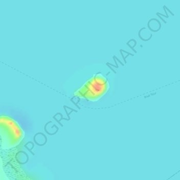 Mapa topográfico Debre Sina, altitud, relieve