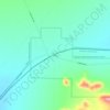 Mapa topográfico Goffs, altitud, relieve