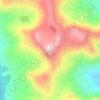 Mapa topográfico Mount Mackenzie, altitud, relieve