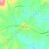 Mapa topográfico Robertson Mountain, altitud, relieve