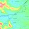 Mapa topográfico Tiga Binanga, altitud, relieve